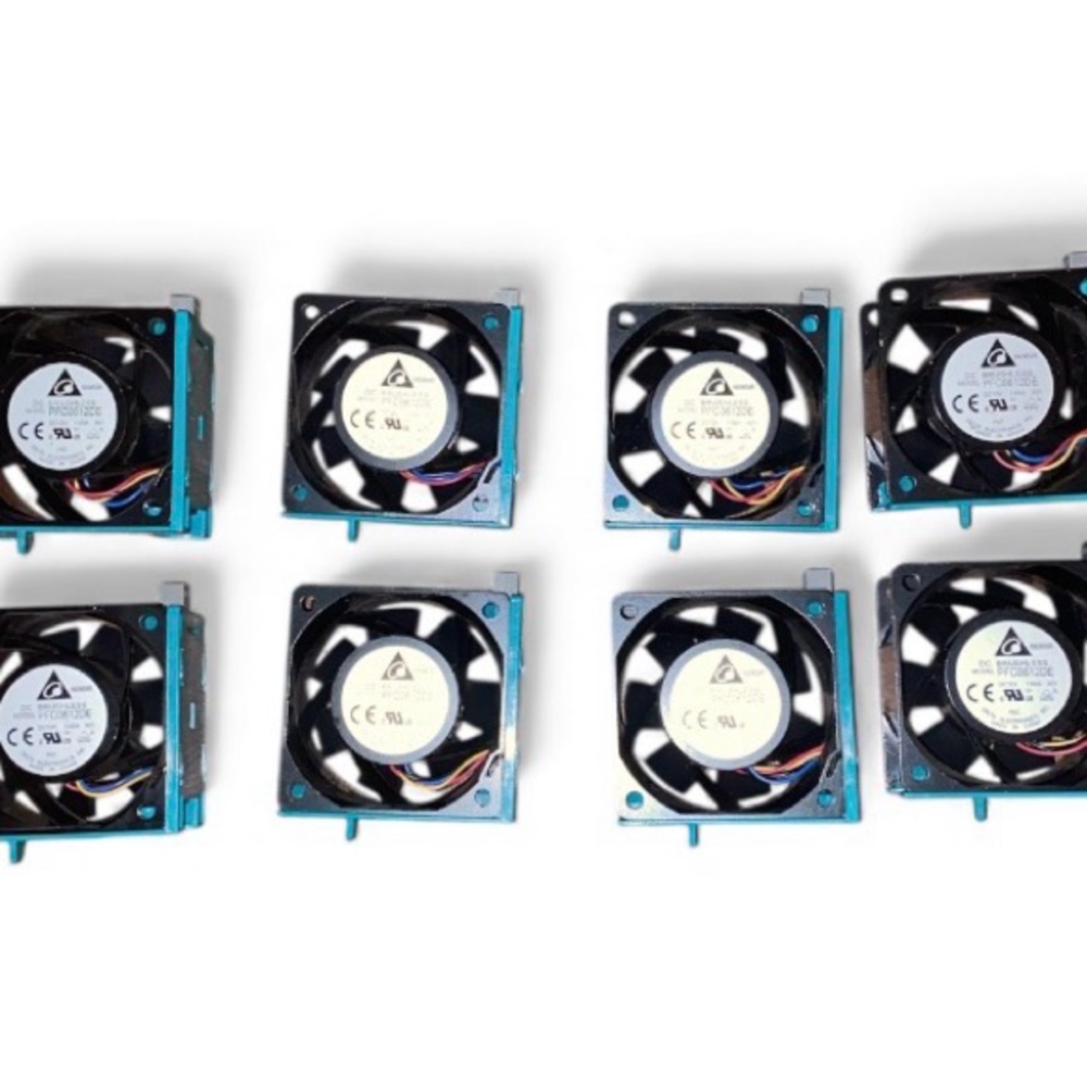 delta pfc0612de brushless cooling fans lot of 8 unused